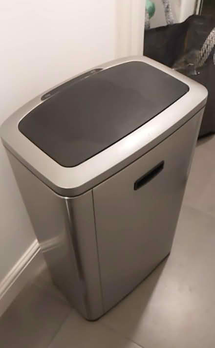 Photo of free Eco Living Motion Sensor Auto Open Stainless Waste Bin (Bedwell SG1) #2