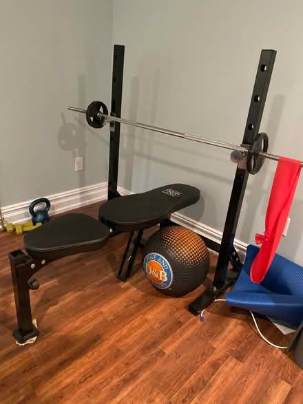Photo of free MARCY PRO bench and bar (Princeton (western side)) #1