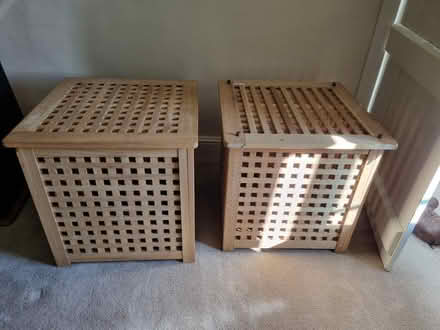 Photo of free Ikea wooden storage boxes (gloucester GL19) #1
