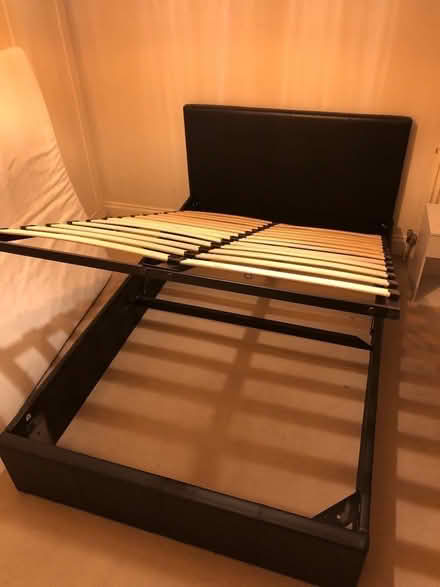 Photo of free Queen Size Ottoman bed frame (Battersea SW11) #1