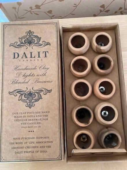 Photo of free Dalit Candle Pottery Pots (Goldington MK41) #1