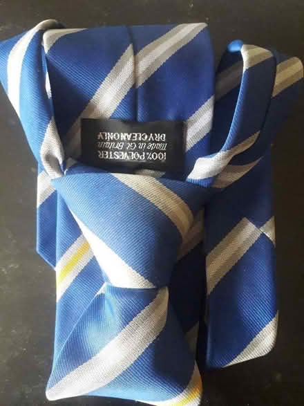 Photo of free The Vyne School Tie (Yellow House) (Popley RG24) #2