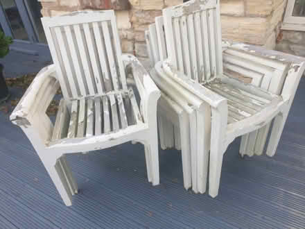 Photo of free Hardwood patio chairs (Tadcaster LS24) #1