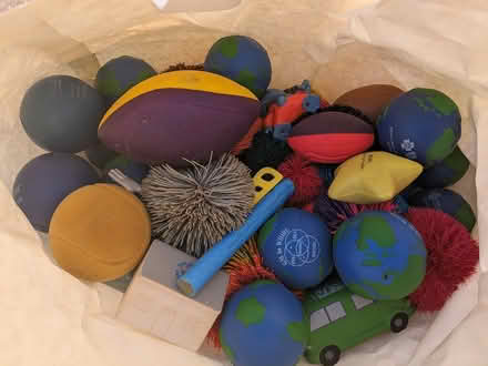 Photo of free Various Foam Stress balls (Gilroy (3rd and Wren Area)) #1