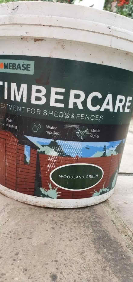 Photo of free Timbercare Green 5 lt can (honiton EX14) #1