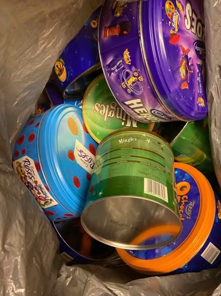 Photo of free Approx 15 empty chocolate tins (BL3) #1