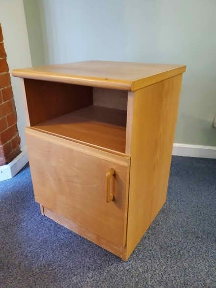 Photo of free Wooden bedside cabinet (Norham Manor OX2) #4