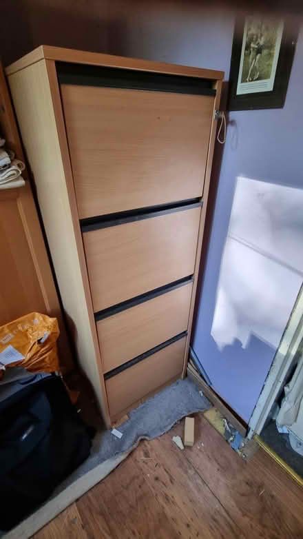 Photo of free Large, lockable filing cabinet (Stockton Heath WA4) #2