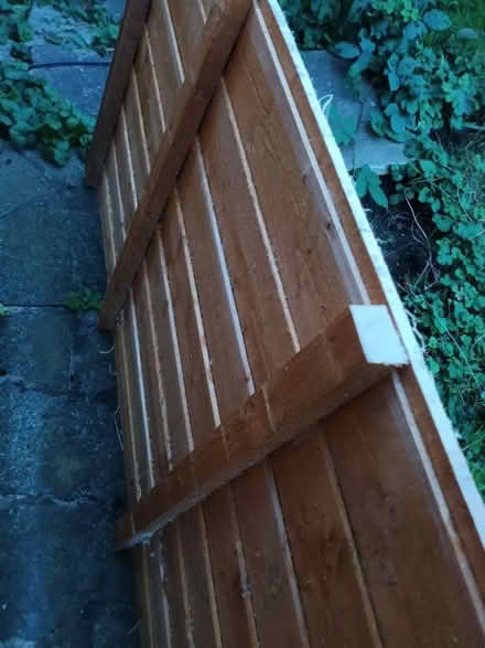 Photo of free Piece cut from a new fence panel (Leicester/Wigston LE2) #2