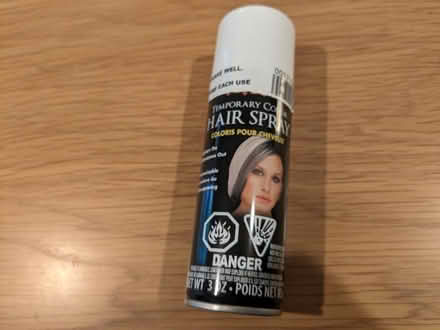 Photo of free White Metallic Hair Spray (Hayward Park, San Mateo) #1