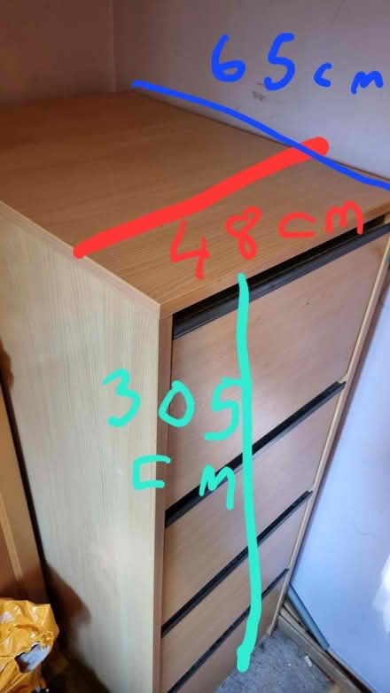 Photo of free Large, lockable filing cabinet (Stockton Heath WA4) #4