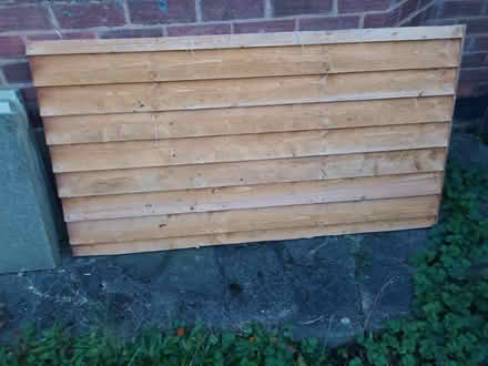 Photo of free Piece cut from a new fence panel (Leicester/Wigston LE2) #1