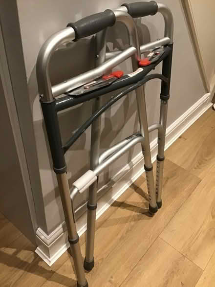 Photo of free Walking frame - folding lightweight (Churchgate EN8) #1