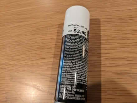 Photo of free White Metallic Hair Spray (Hayward Park, San Mateo) #3