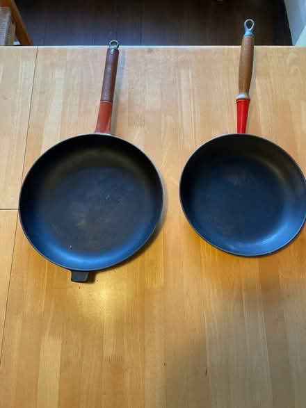 Photo of free Le Creuset cast-iron frying pans (Aigburth, L17) #4