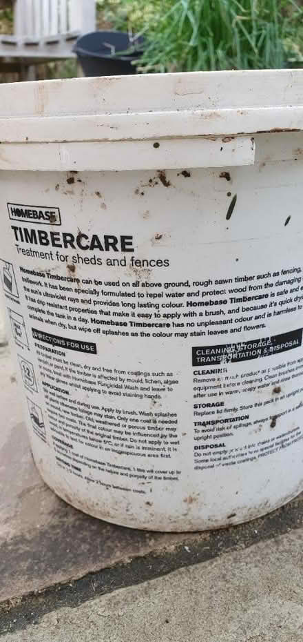 Photo of free Timbercare Green 5 lt can (honiton EX14) #2