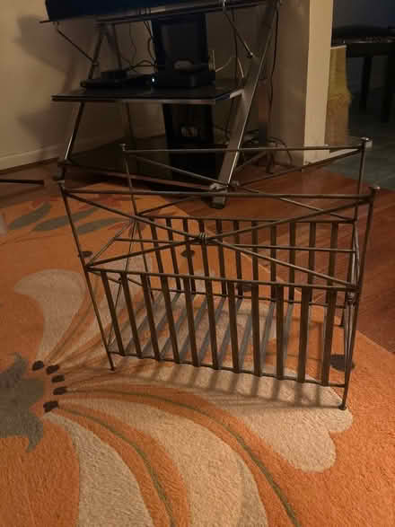 Photo of free Vintage Pier 1 Magazine Rack (22209) #1