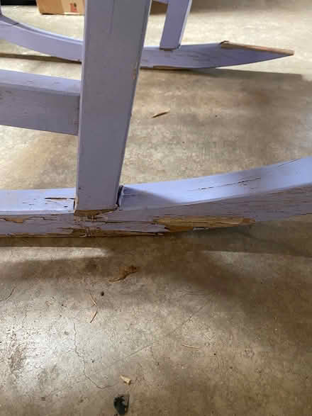 Photo of free Broken rocking chair (Santa Fe) #2
