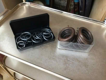 Photo of free Curtain pole rings (Westbury on Trym BS9) #1