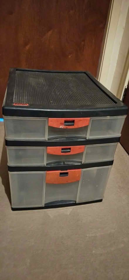 Photo of free Table top storage drawers (Mill of Haldane G83) #1