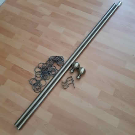 Photo of free Curtain pole (Great Sankey WA5) #1