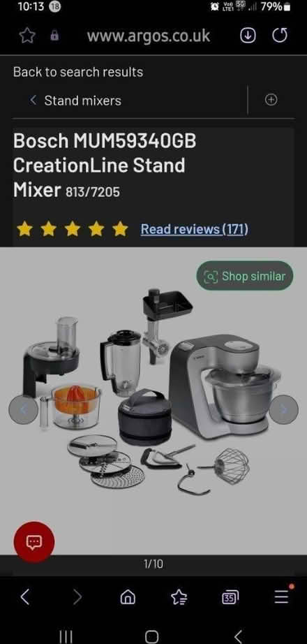 Photo of Stand mixer (Malvern WR14) #1