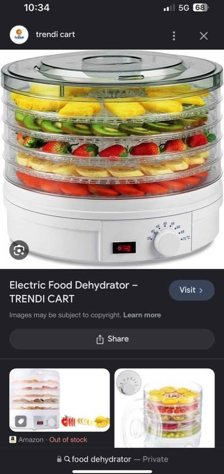 Photo of A food dehydrator (BH12 wallisdown) #1