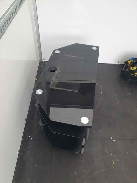 Photo of free Glass TV stand (Ludlow) #2