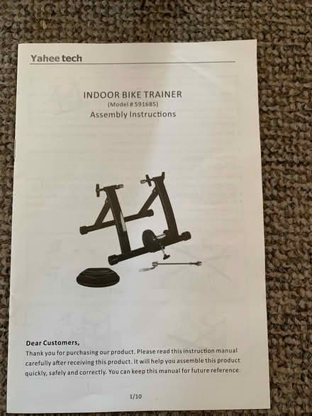 Photo of free Indoor bike trainer (Ipswich IP4) #1