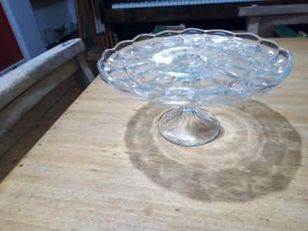 Photo of free Glass cake stand (St Leonards Green TN38) #1