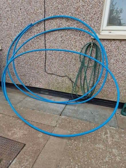 Photo of free Blue plastic water pipe (Ryelands LA1) #1