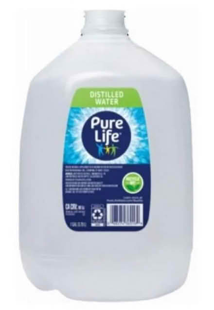 Photo of free DISTILLED WATER 6 one-gallon btls (Belmont) #1