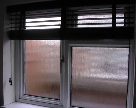 Photo of free Black wooden slatted venetian blind (Hauxton CB22) #1