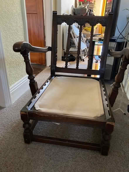 Photo of free Vintage style arm chair (Annfield Plain) #2