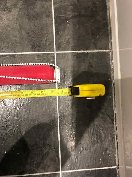 Photo of free Roller blind, red (Raynes park) #1