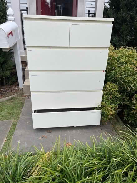 Photo of free White IKEA chest of drawers (Wheaton) #1