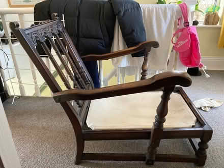 Photo of free Vintage style arm chair (Annfield Plain) #1