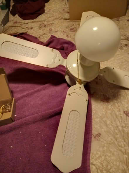 Photo of free Ceiling fan with light (Southbourne) #2