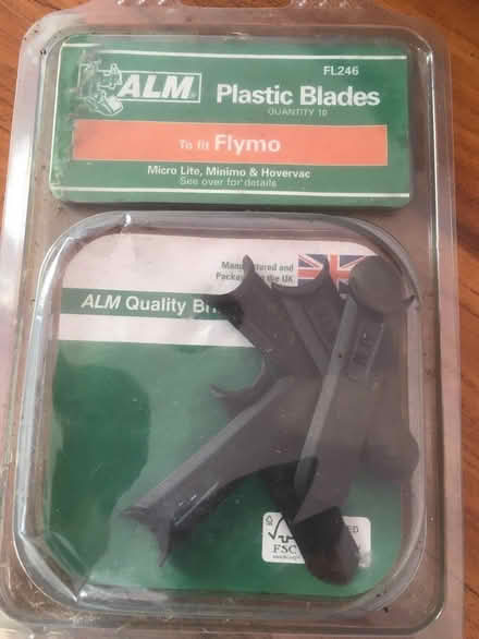 Photo of free Flymo plastic blades (Edinburgh South) #1