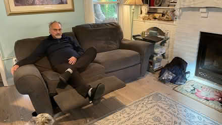 Photo of free Lane reclining couch (Near west side Elgin) #3