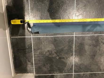 Photo of free Roller blind, blue (Raynes park) #2