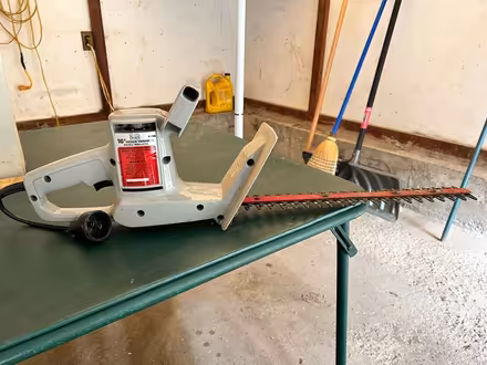 Photo of free 16” hedge trimmer (Bedford MA) #1