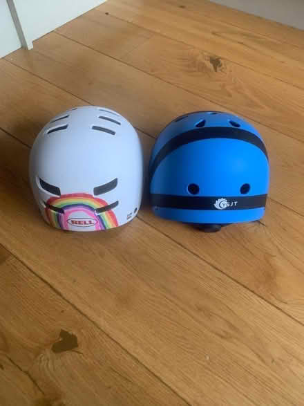 Photo of free Small child’s bike/scooter helmets (Primrose Hill) #1