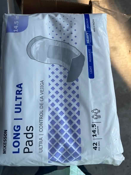 Photo of free Adult incontinence supplies (Bubb rd Cupertino) #2