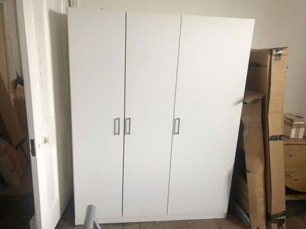 Photo of free White wardrobe (weybridge) #1