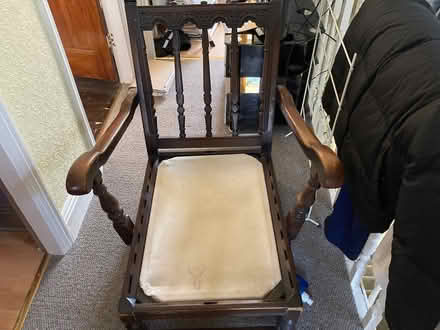 Photo of free Vintage style arm chair (Annfield Plain) #3