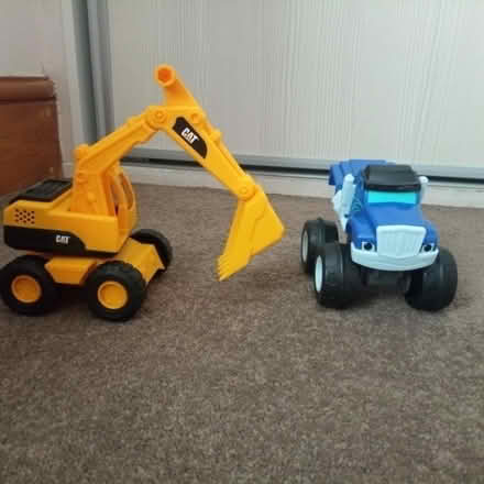 Photo of free Fire engine, Digger & Monster truck (Stockport) #3