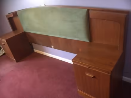 Photo of free Double bed headboard with cupboards (Mepal CB6) #4