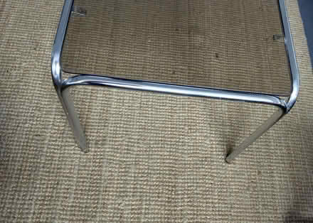 Photo of free Coffee table - smoked glass/chrome (BH9) #1