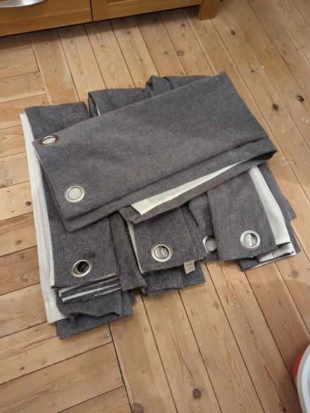 Photo of free 4 x curtains (High Green S35) #1